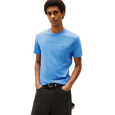 Tommy Hilfiger Logo-detail T-shirt In Blue