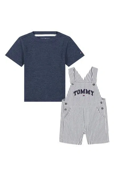 TOMMY HILFIGER TOMMY HILFIGER T-SHIRT & SHORTALLS SET