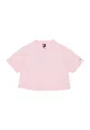 Tommy Hilfiger T-shirt Corta Donna W Tonal Crest Tee Precious Pink