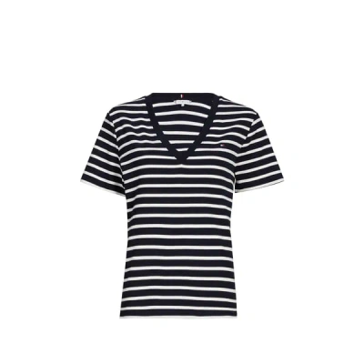 Tommy Hilfiger T-shirt En Coton In Blanc