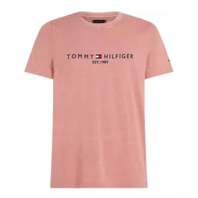 Tommy Hilfiger T-shirt For Man Mw0mw35186tj5 Teaberry Blossom In Pink