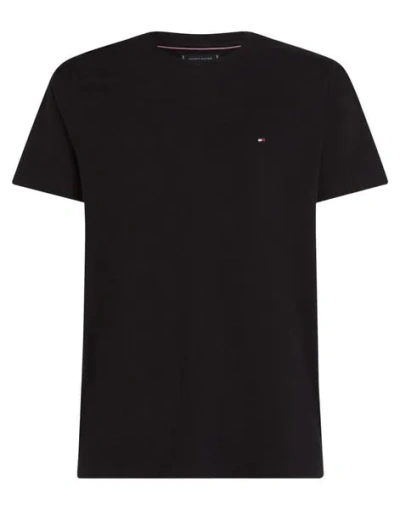 Tommy Hilfiger Stretch Slim Fit T-shirt In Black