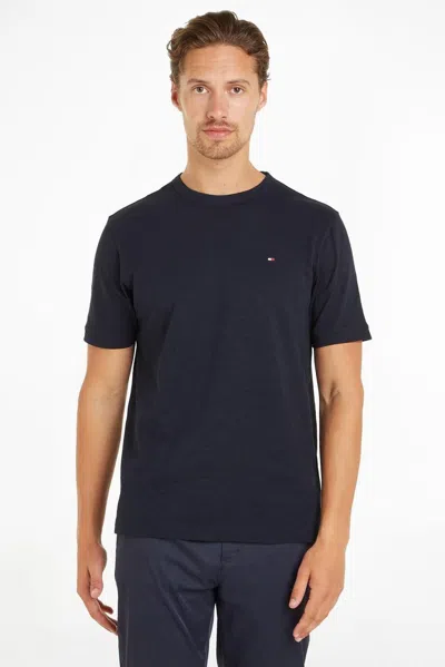 Tommy Hilfiger Core Stretch Mens Slim C-neck T-shirt In Blue