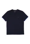 Tommy Hilfiger T-shirt Man  Mw0mw38626 Dw5 In Blue