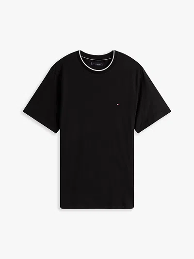 Tommy Hilfiger T-shirt Man  Mw0mw39368 Bds In Black