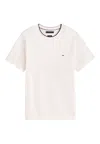 Tommy Hilfiger T-shirt Man  Mw0mw39368 Z00 In Neutral