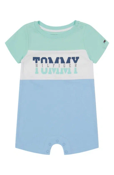 Tommy Hilfiger Babies' T-shirt Romper In Blue