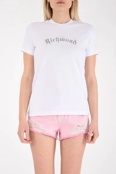Tommy Hilfiger T-shirt T-shirt In Bianco