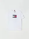 Tommy Hilfiger T-shirt  Kids Color White In White