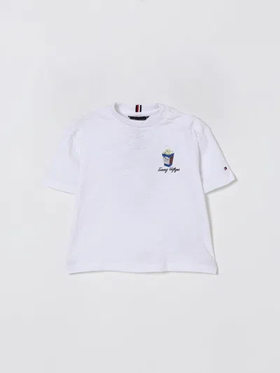 Tommy Hilfiger Babies' T-shirt  Kids Color White In Multi