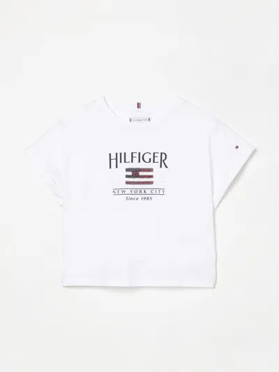Tommy Hilfiger T-shirt  Kids Color White In Weiss