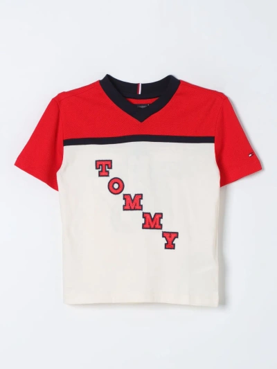 Tommy Hilfiger T-shirt  Kids Color Yellow Cream