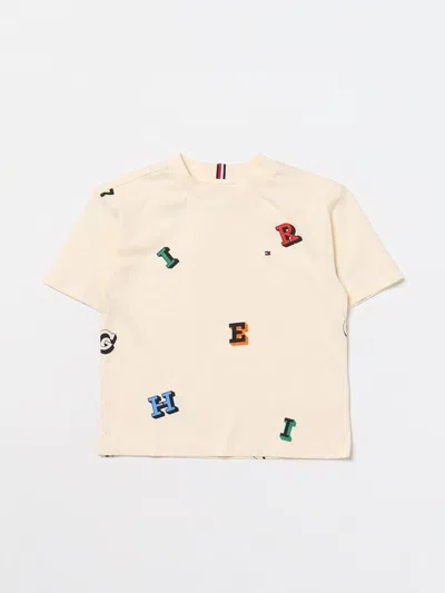 Tommy Hilfiger T-shirt  Kids Color Yellow Cream