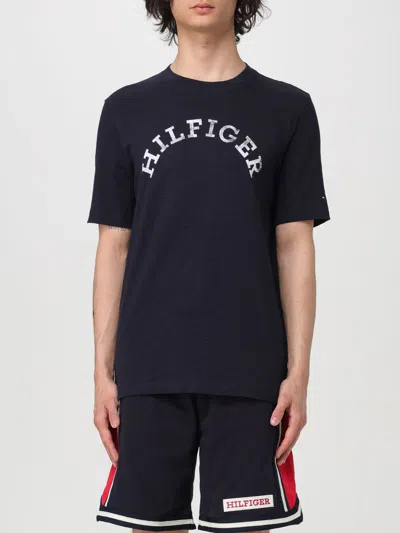 Tommy Hilfiger T-shirt  Men Color Blue In Blue