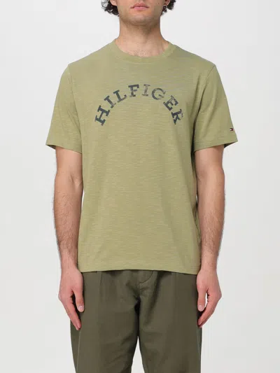 Tommy Hilfiger T-shirt  Men Color Green In Green
