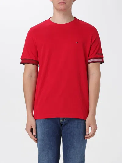 Tommy Hilfiger T-shirt  Men Colour Red