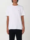 Tommy Hilfiger T-shirt For Man Mw0mw33202 Ybr In Weiss
