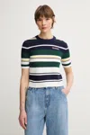 Tommy Hilfiger Striped Top In Multi