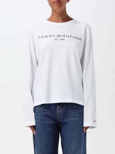 Tommy Hilfiger T-shirt  Woman Color White In Weiss