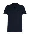 Tommy Hilfiger Slim Fit Essential Cotton Jersey Polo In Blue