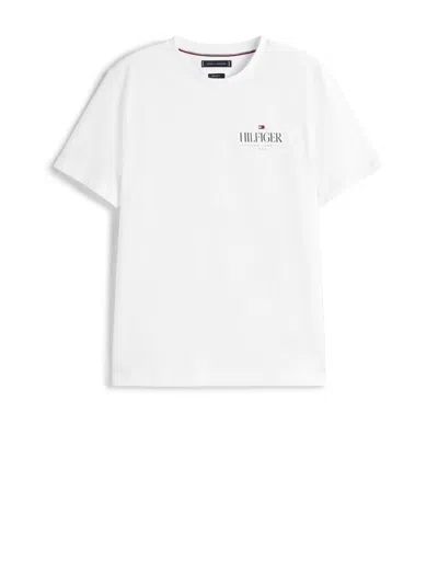 Tommy Hilfiger T-shirts And Polos White In Red