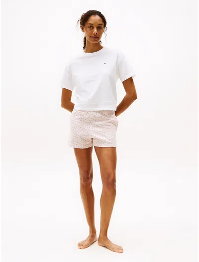 Tommy Hilfiger T In White / Mini Stripe Paisley