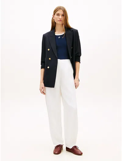 Tommy Hilfiger Tailored Linen In White