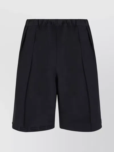 TOMMY HILFIGER TAILORED SHORTS WITH BUTTONED BACK POCKETS
