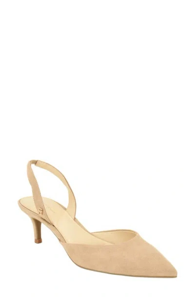 Tommy Hilfiger Tanna Slingback Pointed Toe Kitten Heel Pump In Multi