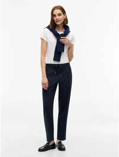 Tommy Hilfiger Tapered Drawstring Jogger Pant In Black
