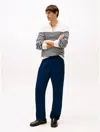 TOMMY HILFIGER TAPERED FIT HERRINGBONE CHINO