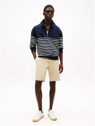 Tommy Hilfiger Tapered Fit Tech Short In Sandalwood