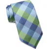 Tommy Hilfiger Tartan Grid Tie In Navy/green