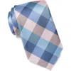Tommy Hilfiger Tartan Grid Tie In Navy/pink