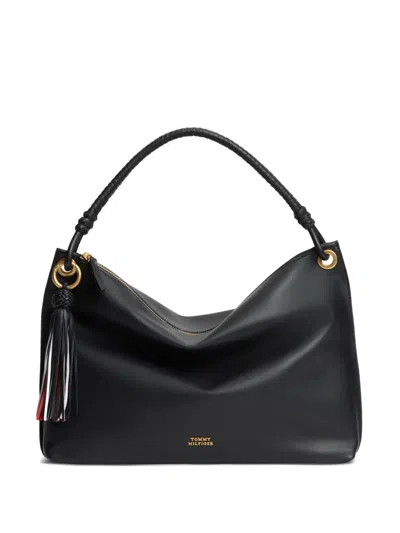 Tommy Hilfiger Tassel-detail Shoulder Bag In Pink