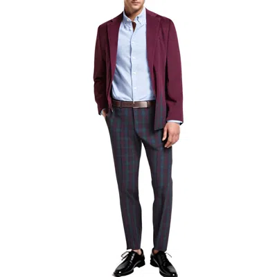 Tommy Hilfiger Tate Mens Plaid Recycled Polyester Dress Pants In Multi
