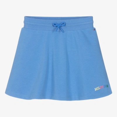 Tommy Hilfiger Teen Girls Blue Cotton Jersey Skirt