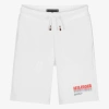 TOMMY HILFIGER TEEN WHITE COTTON JERSEY SHORTS