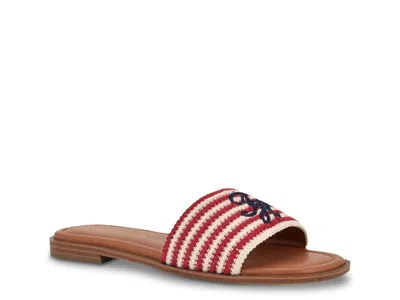 Tommy Hilfiger Temira Sandal In Red