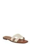 Tommy Hilfiger Terenz Slide Sandal In Ivory