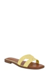 Tommy Hilfiger Terenz Slide Sandal In Yellow