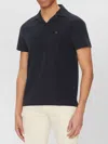 Tommy Hilfiger Terry Cloth Regular Polo In Blue