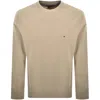 Tommy Hilfiger Terry Sweatshirt Beige In Neutral