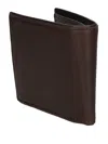 Tommy Hilfiger Textured Bi-fold Wallet In Brown