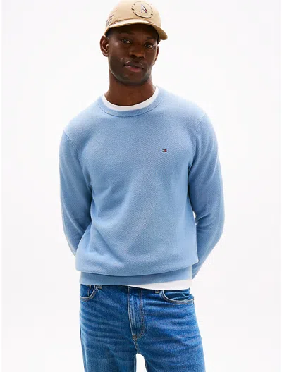 Tommy Hilfiger Textured Knit Crewneck Sweater
