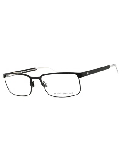 Tommy Hilfiger Th 1235 Eyeglasses In 0fsw 00 - Matte Black Crystal