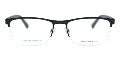 Tommy Hilfiger Th 1528 Pjp Men's Glasses Blue Size 56 - Free Lenses - Blue Light Block Available
