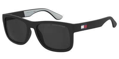 Tommy Hilfiger Th 1556/n/s 08a/ir Men's Sunglasses Black Size 52