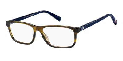 Tommy Hilfiger Th 1760/re Ex4 Men's Glasses Brown Size 54 - Free Lenses - Blue Light Block Available In Multi