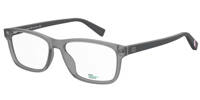 Tommy Hilfiger Th 1760/re Fre Men's Glasses Grey Size 54 - Free Lenses - Blue Light Block Available In Gray